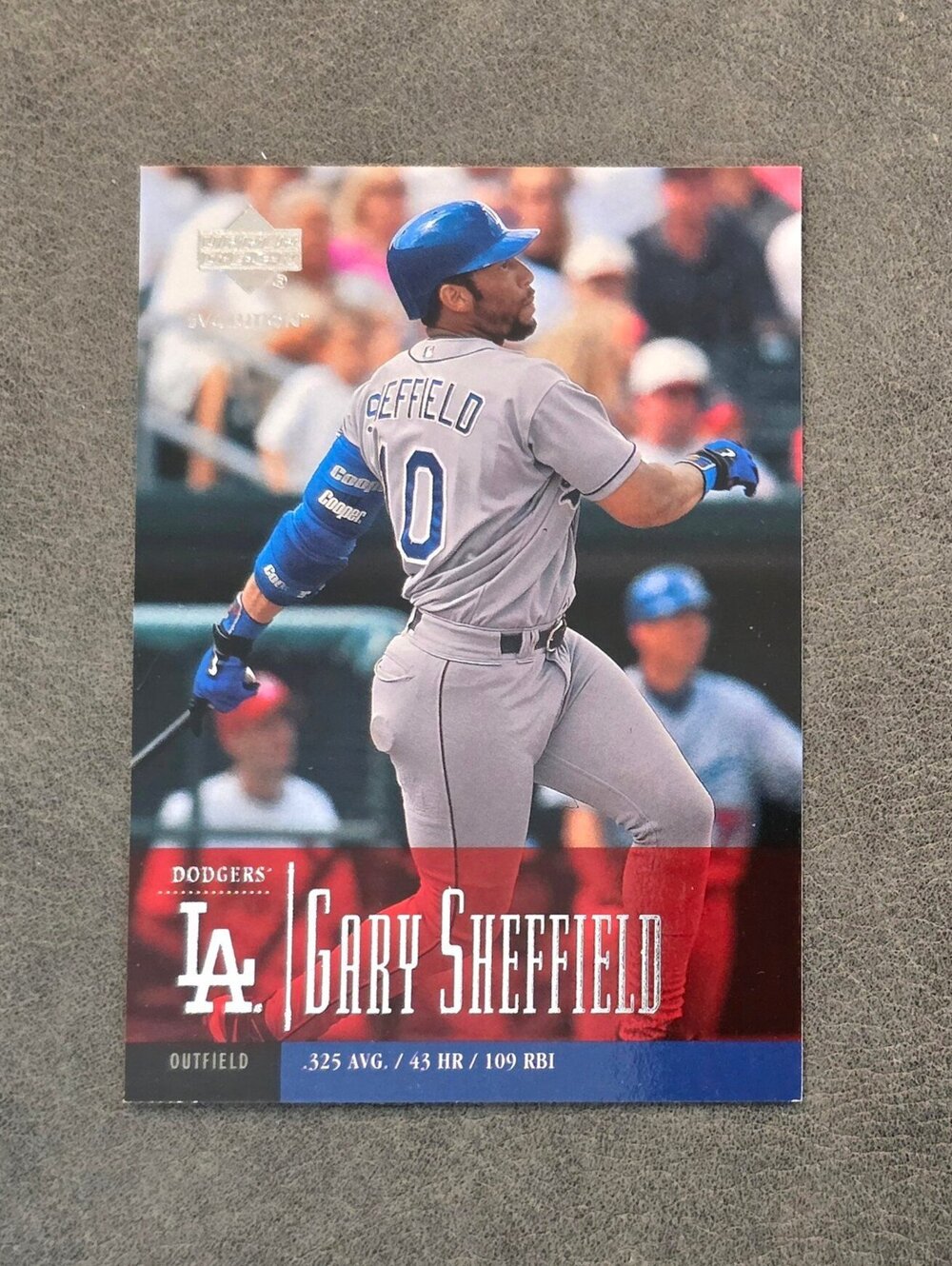 2001 Upper Deck Evolution #62 Gary Sheffield Baseball Card